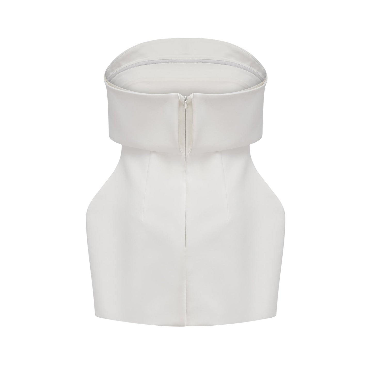 Énora white off-shoulder puff mini dress