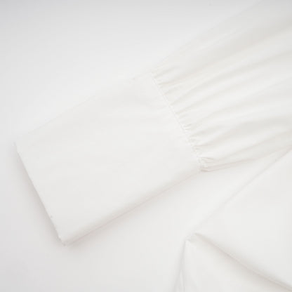 Marion high-low puffed shirt