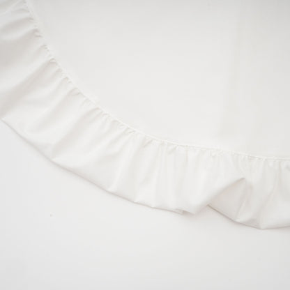 Marion high-low puffed shirt