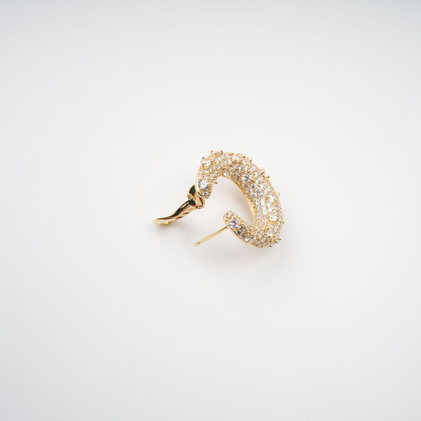 Colette Gold Crystal Embellished Earrings
