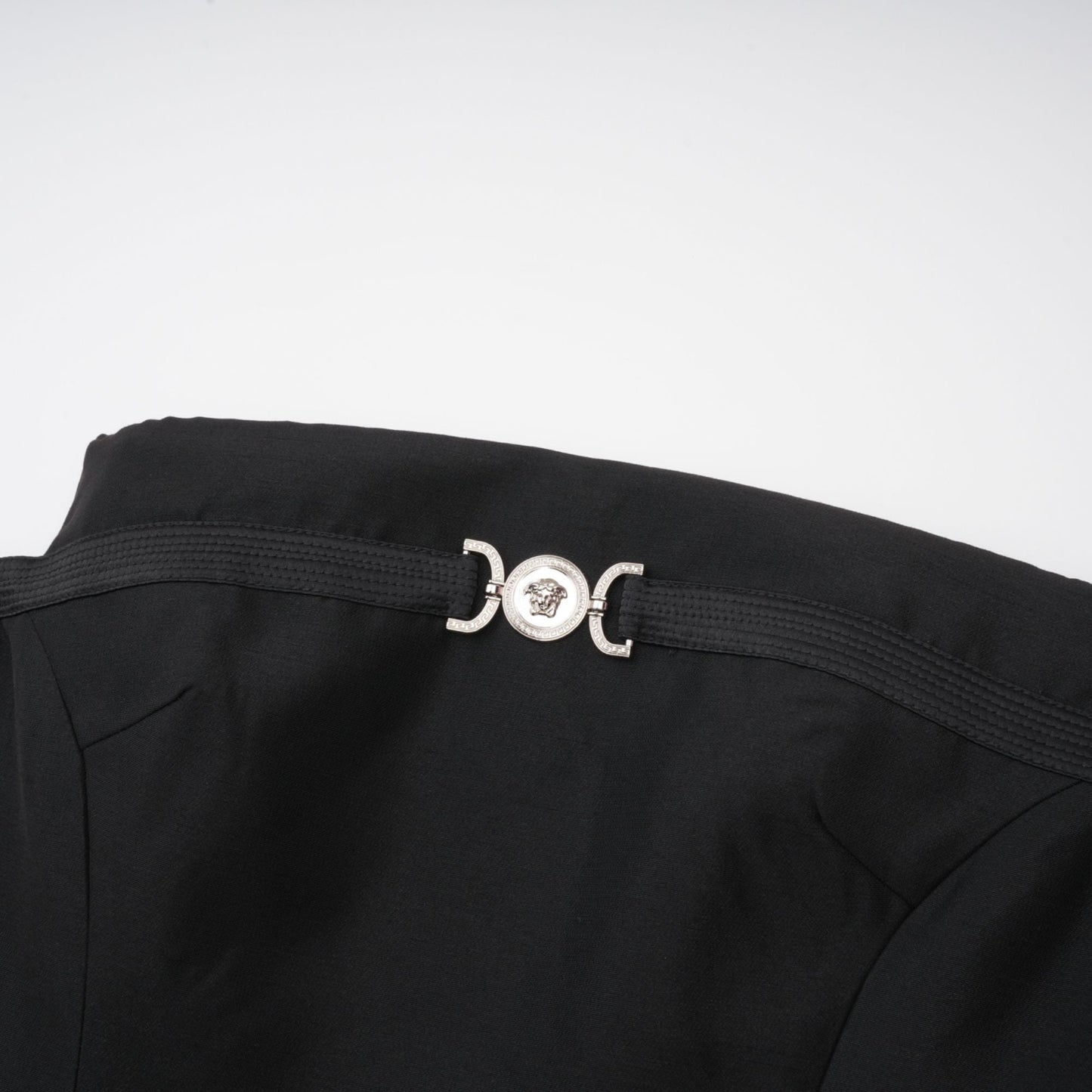 Margaux black top & skirt matching set