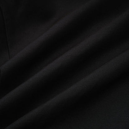Margaux black top & skirt matching set