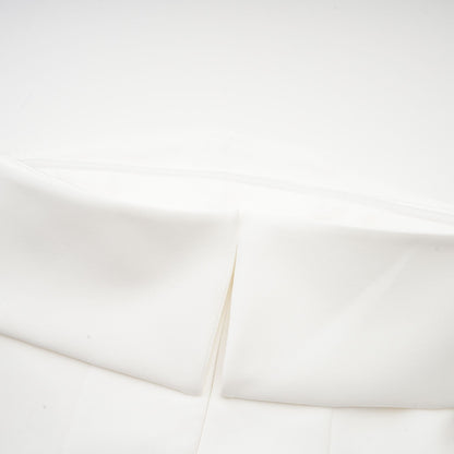Énora white off-shoulder puff mini dress