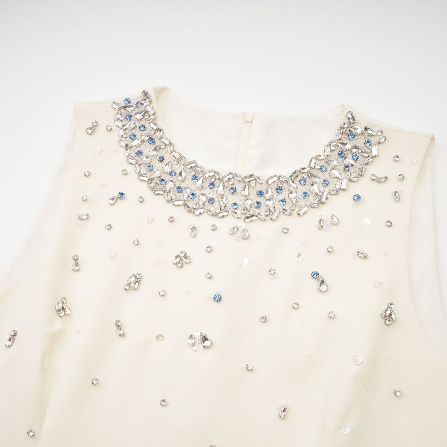 Cécile crystal-embellished mini dress