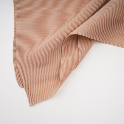 Adèle cape-design pleated top & skirt matching set