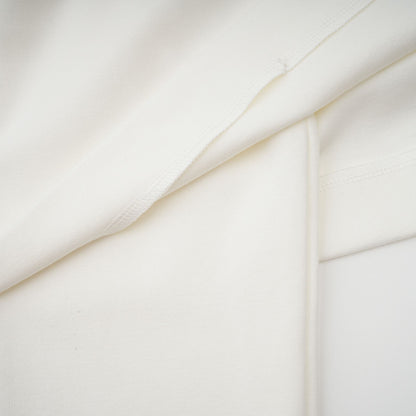 Hanna white ruched cropped top