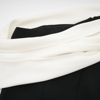 Émeline asymmetrical mini dress