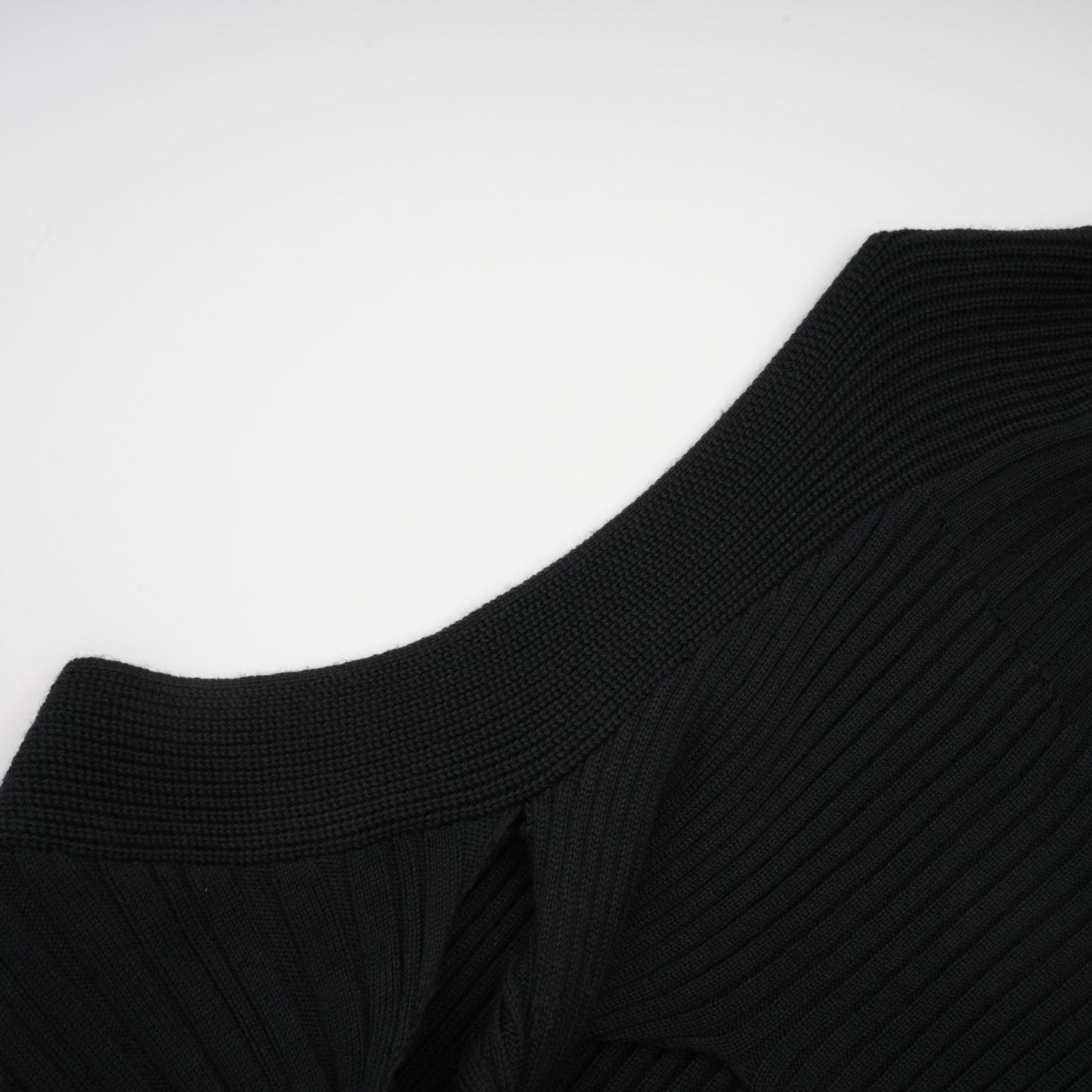 Émilie twist-detail high-neck top