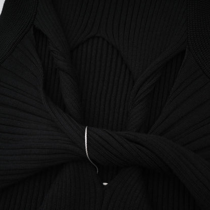 Émilie twist-detail high-neck top