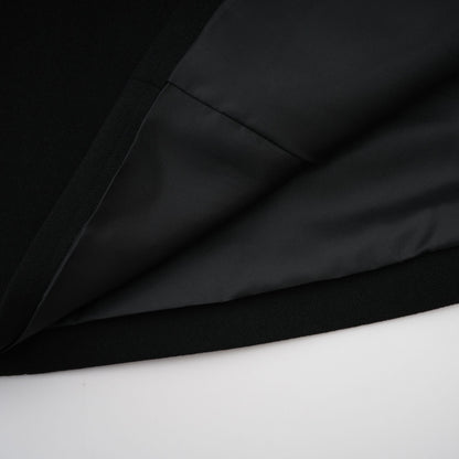 Diane black embellished maxi blazer dress