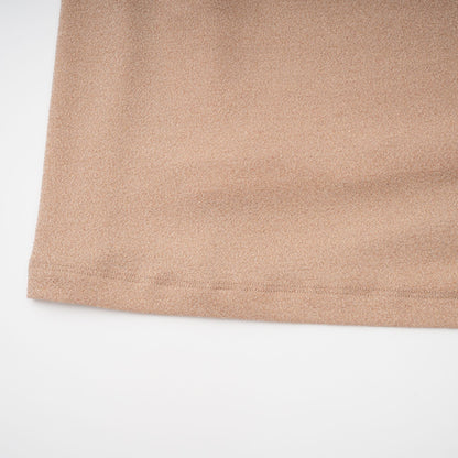 Rosalie gold asymmetrical pleated maxi dress