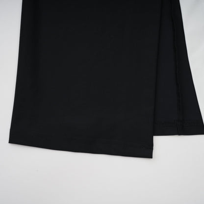 Alessandra color-blocked fitted maxi dress