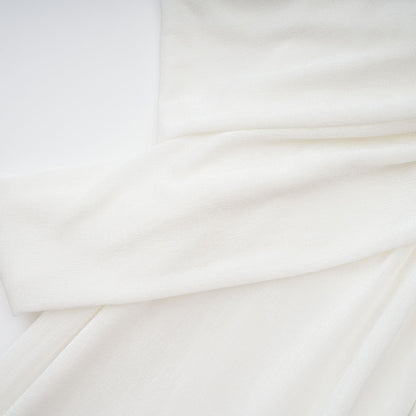 Dulcie White Asymmetrical Ruched Matching Set