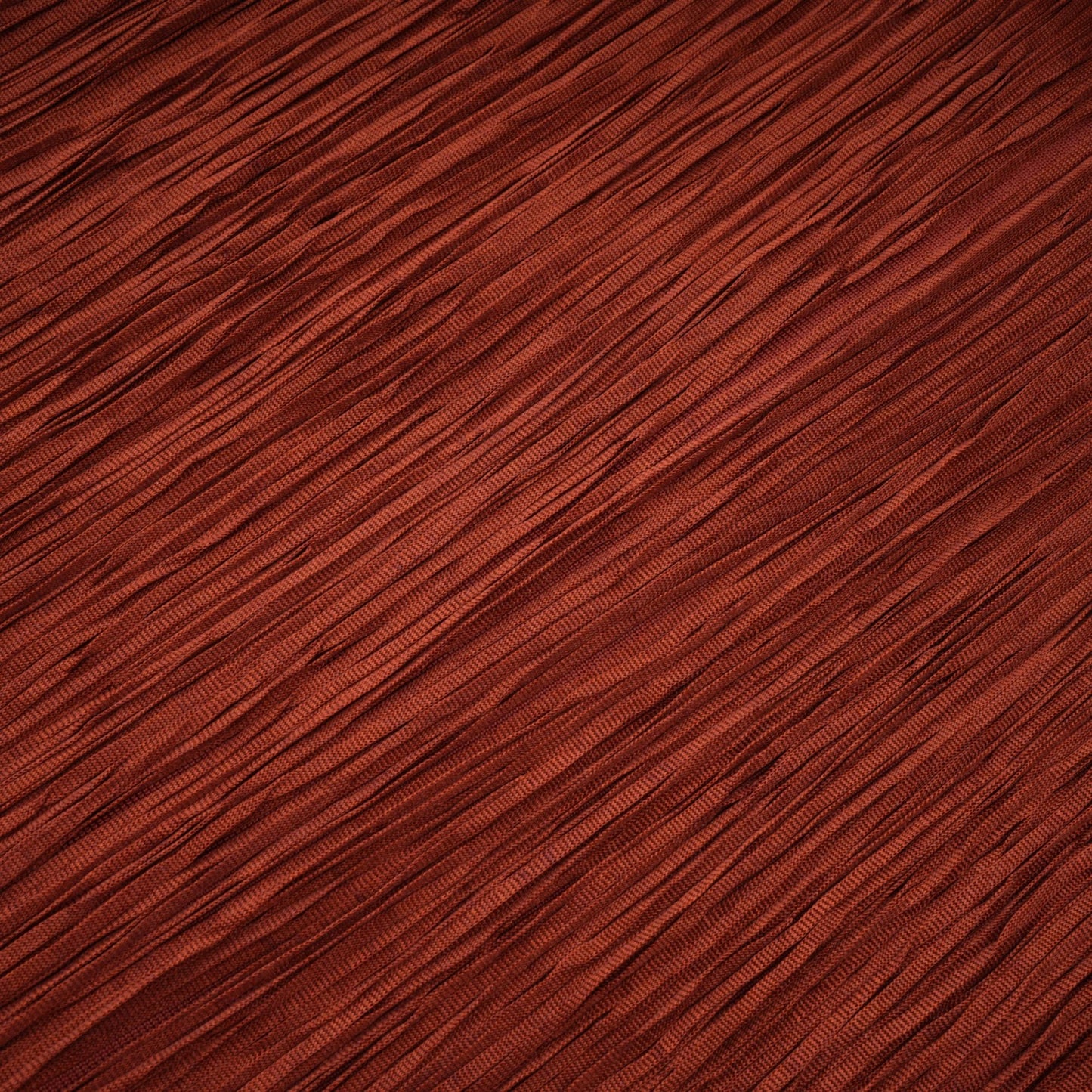 Mélisande Rusty Red Halterneck Fringed Maxi Gown