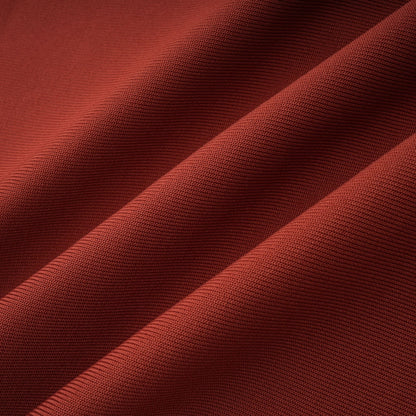 Mélisande Rusty Red Halterneck Fringed Maxi Gown