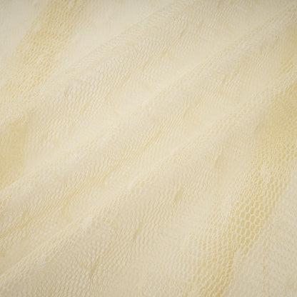 Céleste floral-lace-panelling tulle midi dress in Neutrals