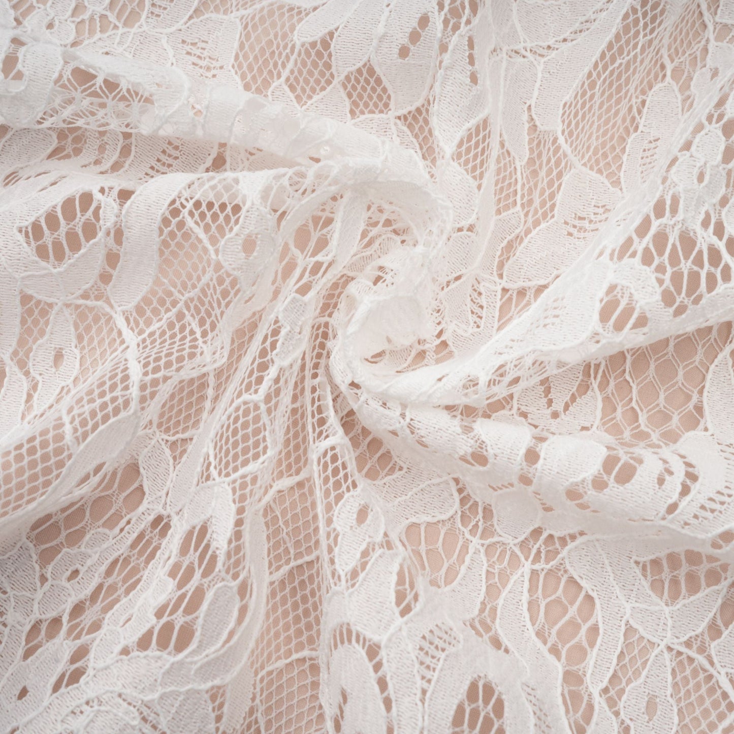 Arantxa white lace pleated maxi dress