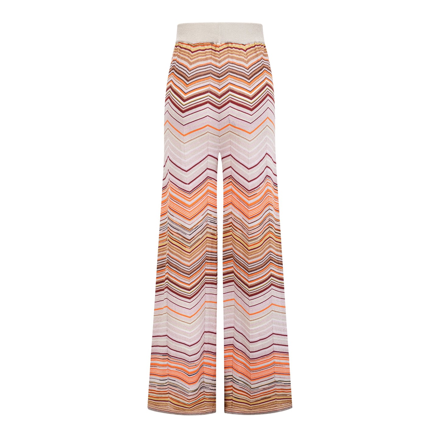 Chloé Neutral Striped Knit Matching Set