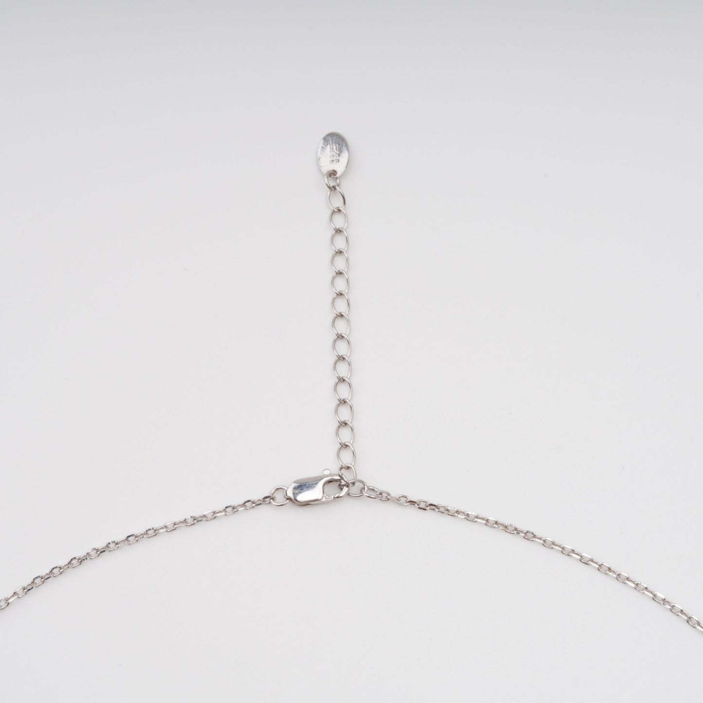 Eini Yellow Square Gemstone Pendant Sterling Silver Necklace