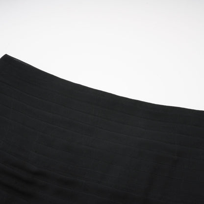 Jacqueline rayon ruffle pleated tulle maxi skirt