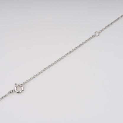 Kaisu Blue Bow Gemstone Pendant Sterling Silver Necklace