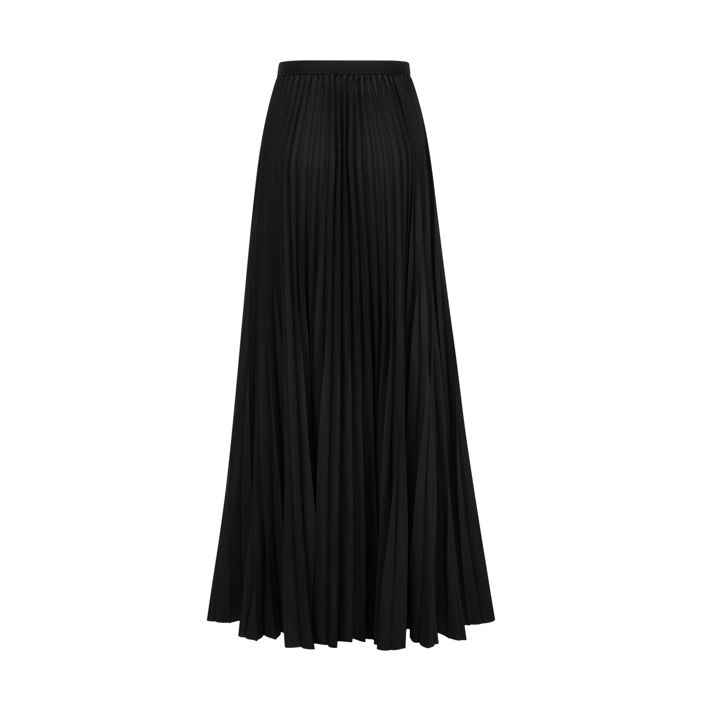 Dextard black gilded creased top & skirt matching set