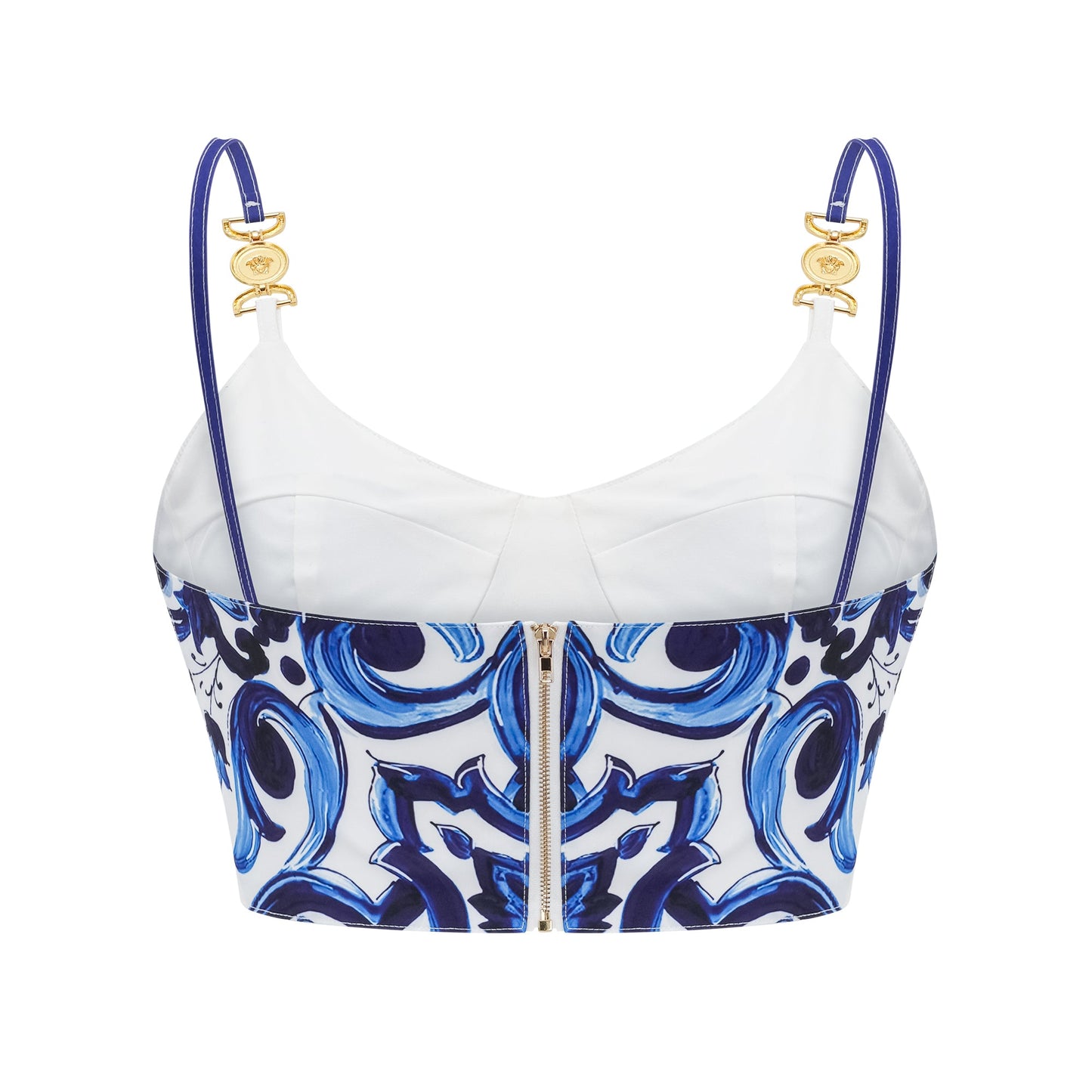Allegra graphic-printed top & skirt matching set