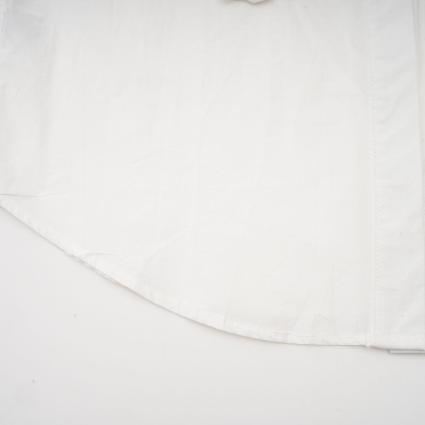 Rosalie white floral cut-out shirt