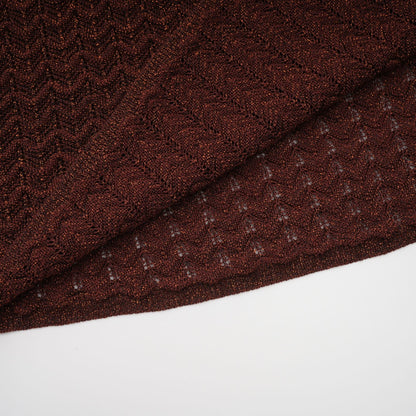 Delphine gradient knitted midi dress