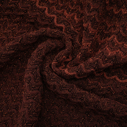 Delphine gradient knitted midi dress