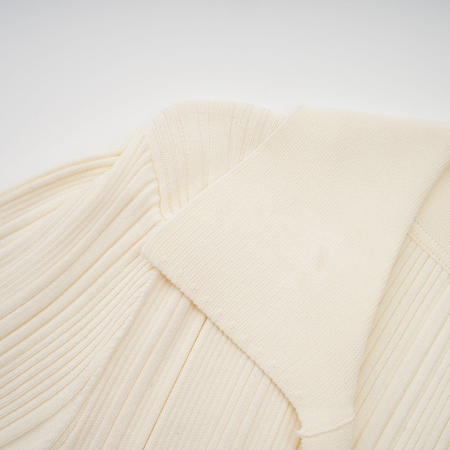 Nouria neutrals ribbed-knit midi dress