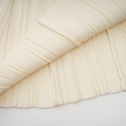 Nouria neutrals ribbed-knit midi dress