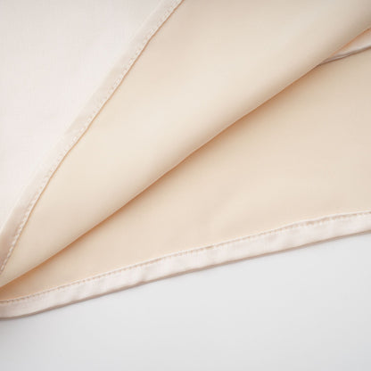 Thérèse neutral scarf-design satin maxi dress