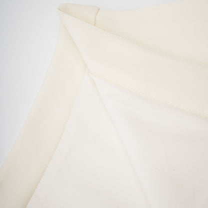 Coralie neutrals 3D-petal top & skirt matching set