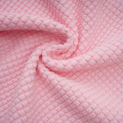 Eugénie pink beaded knit mini dress