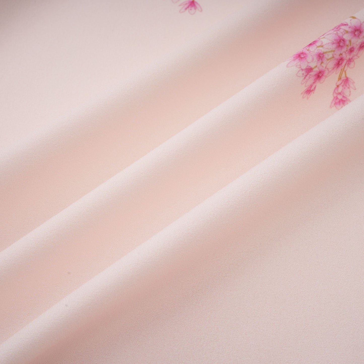 Yvette pink floral-print midi dress