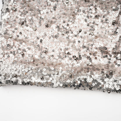 Juliette sequin-embellished asymmetrical maxi dress