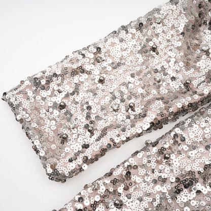 Juliette sequin-embellished asymmetrical maxi dress