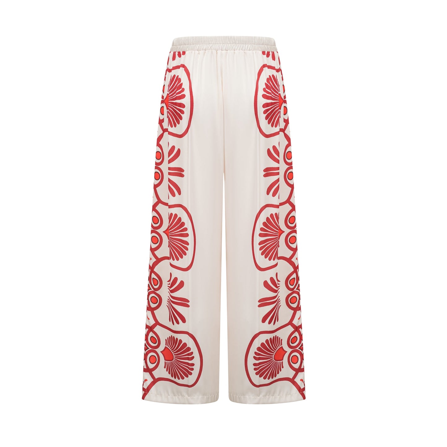 Amaranta graphic-print shirt & trousers matching set