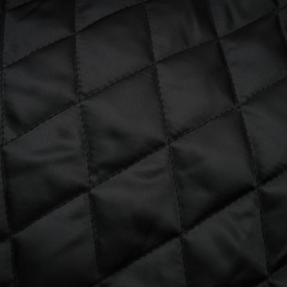 Virginie quilted cropped leather jacket