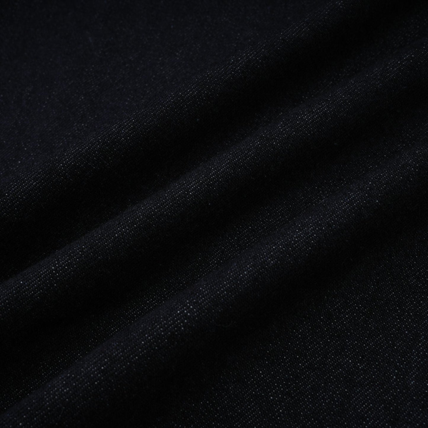 Mirabel dark-blue contrast-stitch denim mini dress