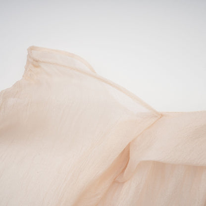 Joëlle self-tie ruched layered off-shoulder mini dress