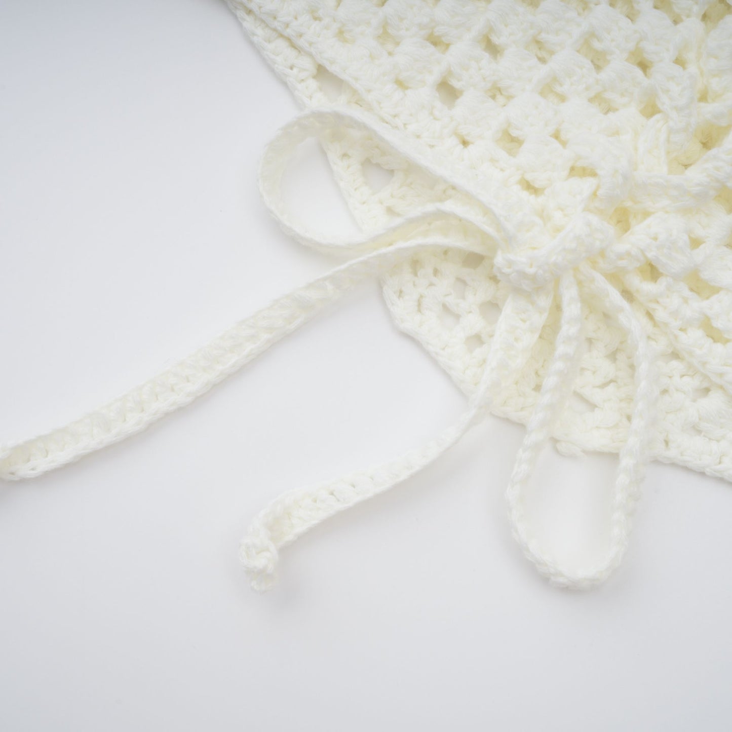 Prunelle Crochet Knit Two-Piece Top and Skirt Set
