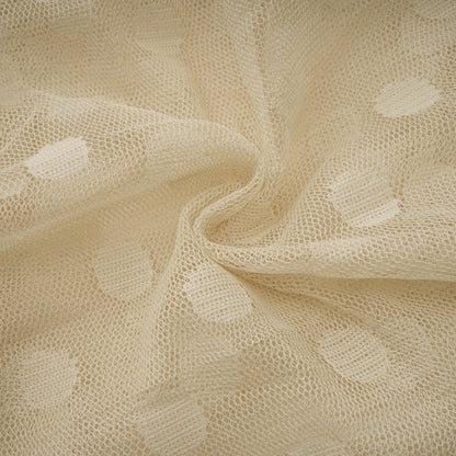 Éliane polka-dot lace-embroidered midi dress