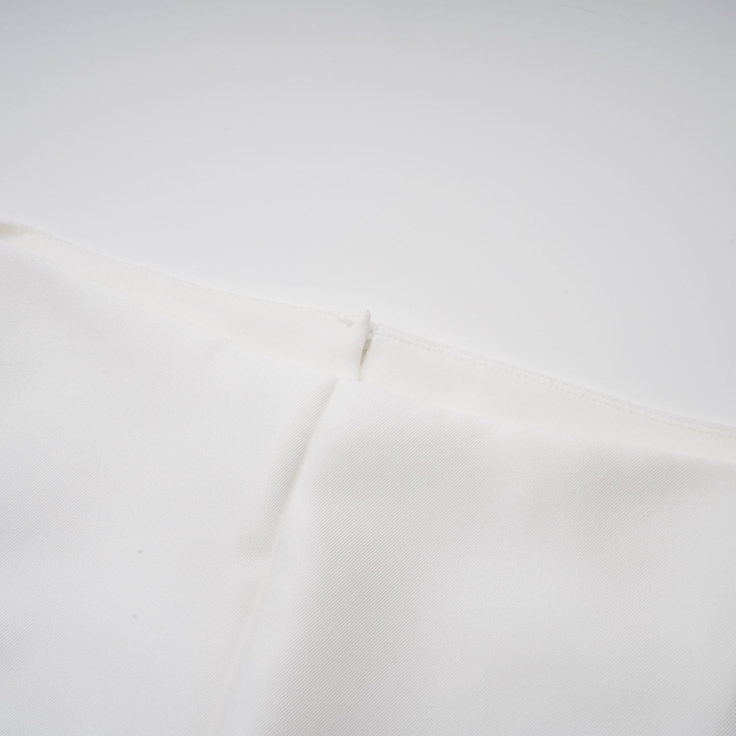 Amandine white open-back cap-sleeve midi dress