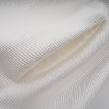 Amandine white open-back cap-sleeve midi dress