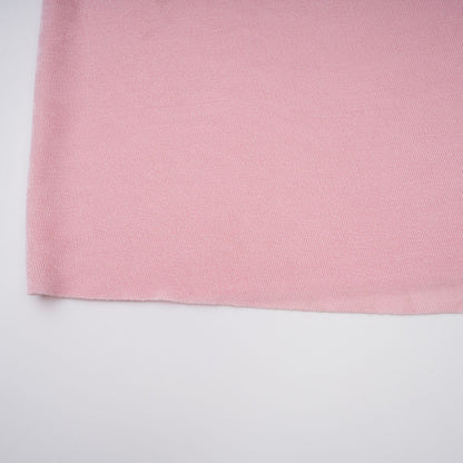 Moderne Pink Shawl Panel Ruched Maxi Dress