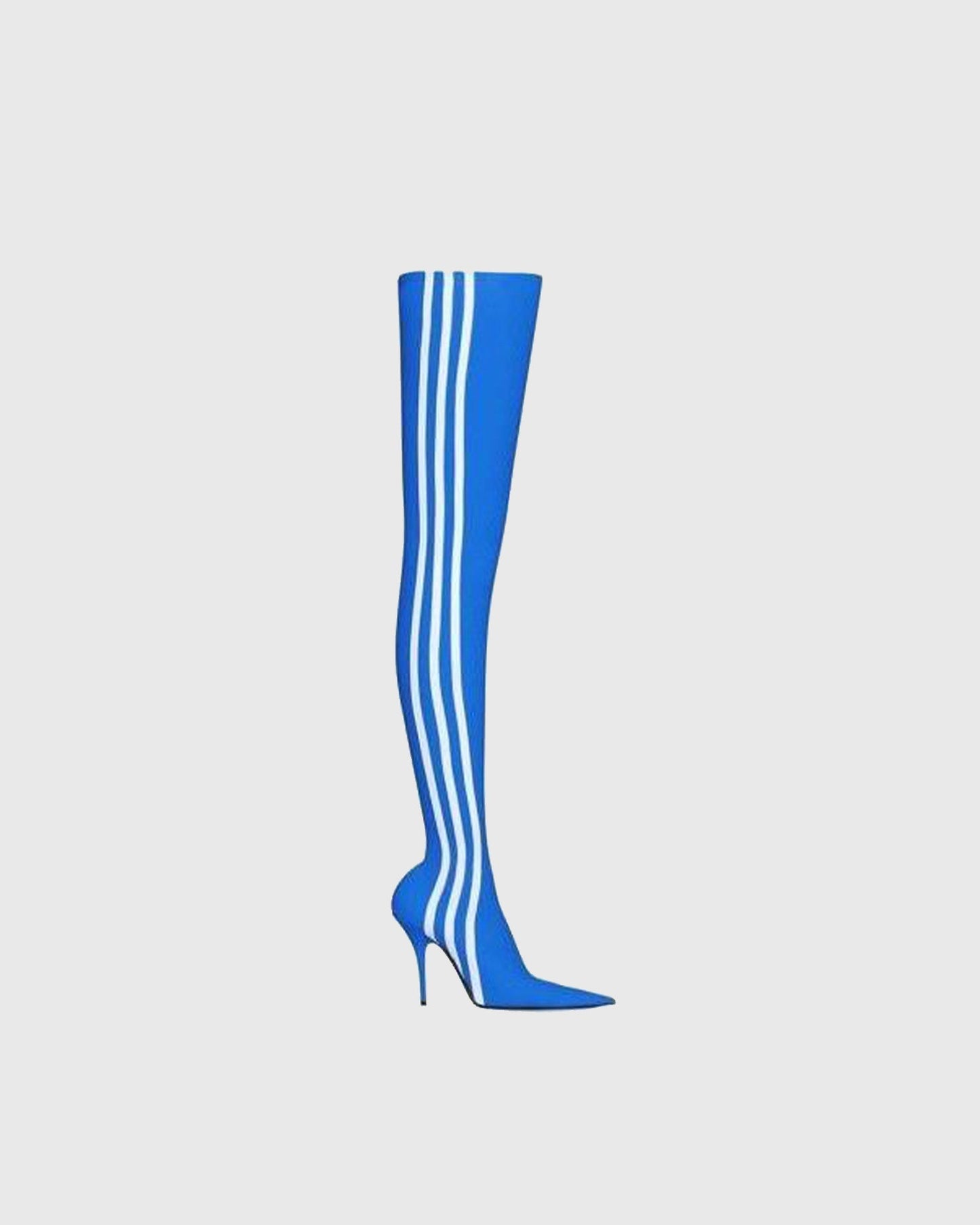 Editta Stripe Over The Knee Boots