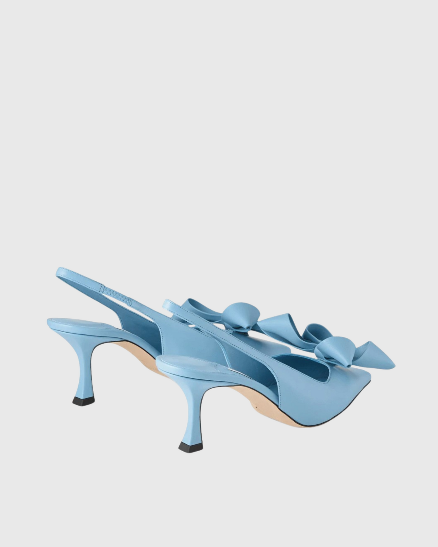Flo Flower Slingback Pumps In Blue
