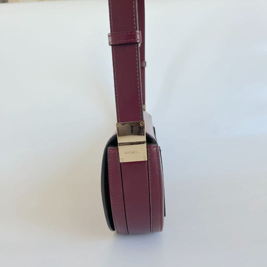 Burberry Leather Small Olympia Bag